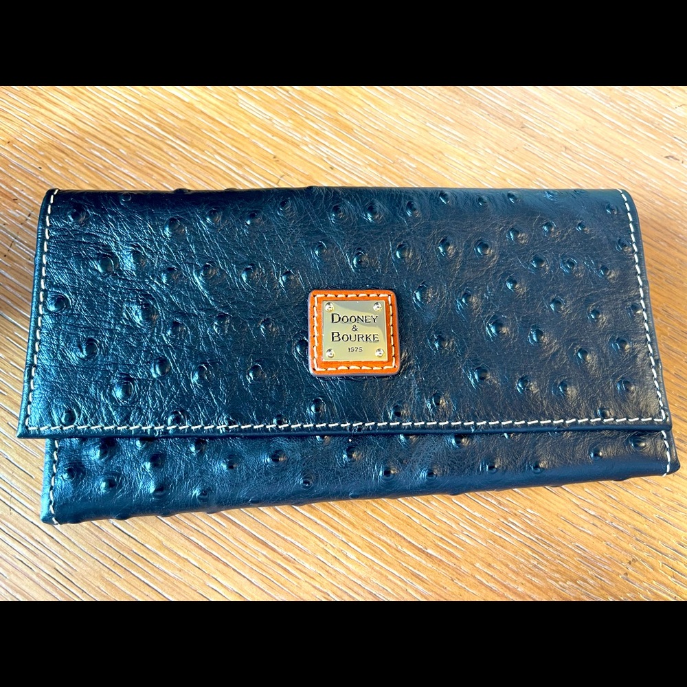 Dooney and Bourke Ostrich Wallet